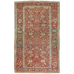 Antique Persian Serapi Rug 3
