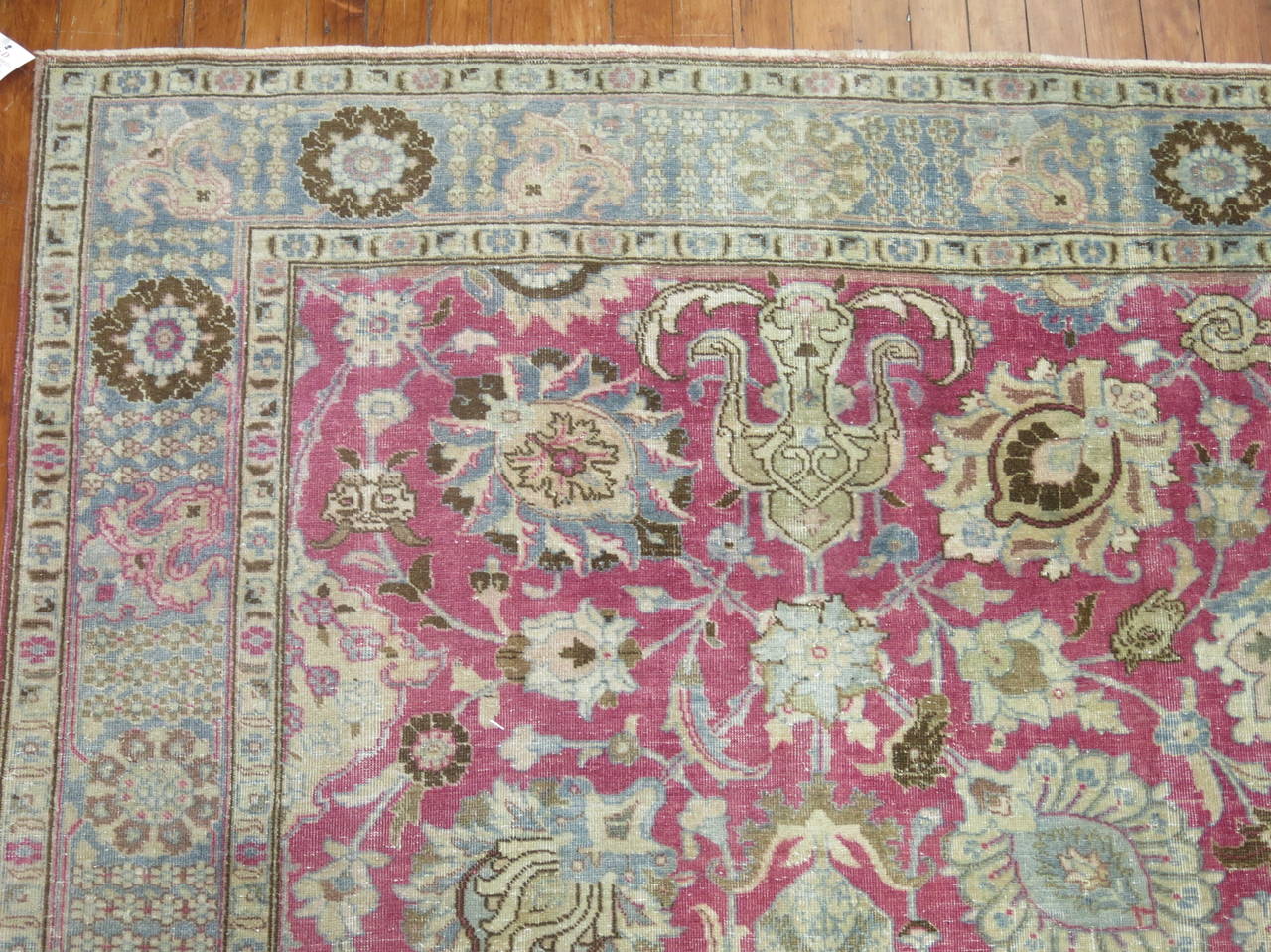 Persian Tabriz Rug In Good Condition In New York, NY
