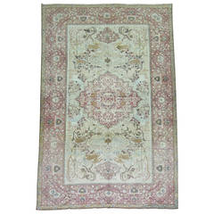Vintage Turkish Pictorial Rug 4