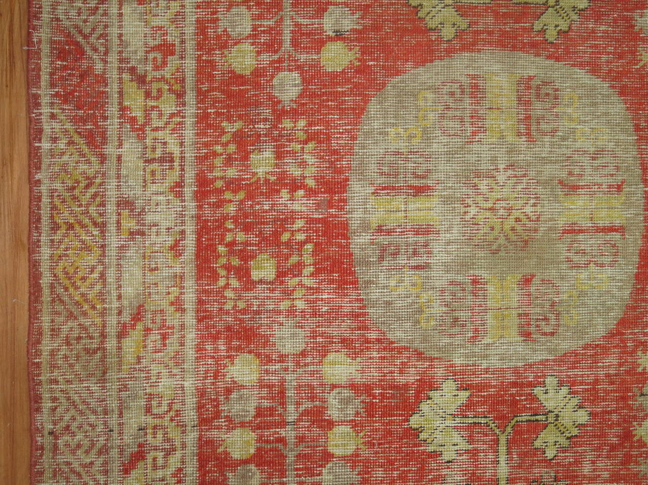 Colección Zabihi Alfombra Khotan Rojo Antiguo Jotan en venta