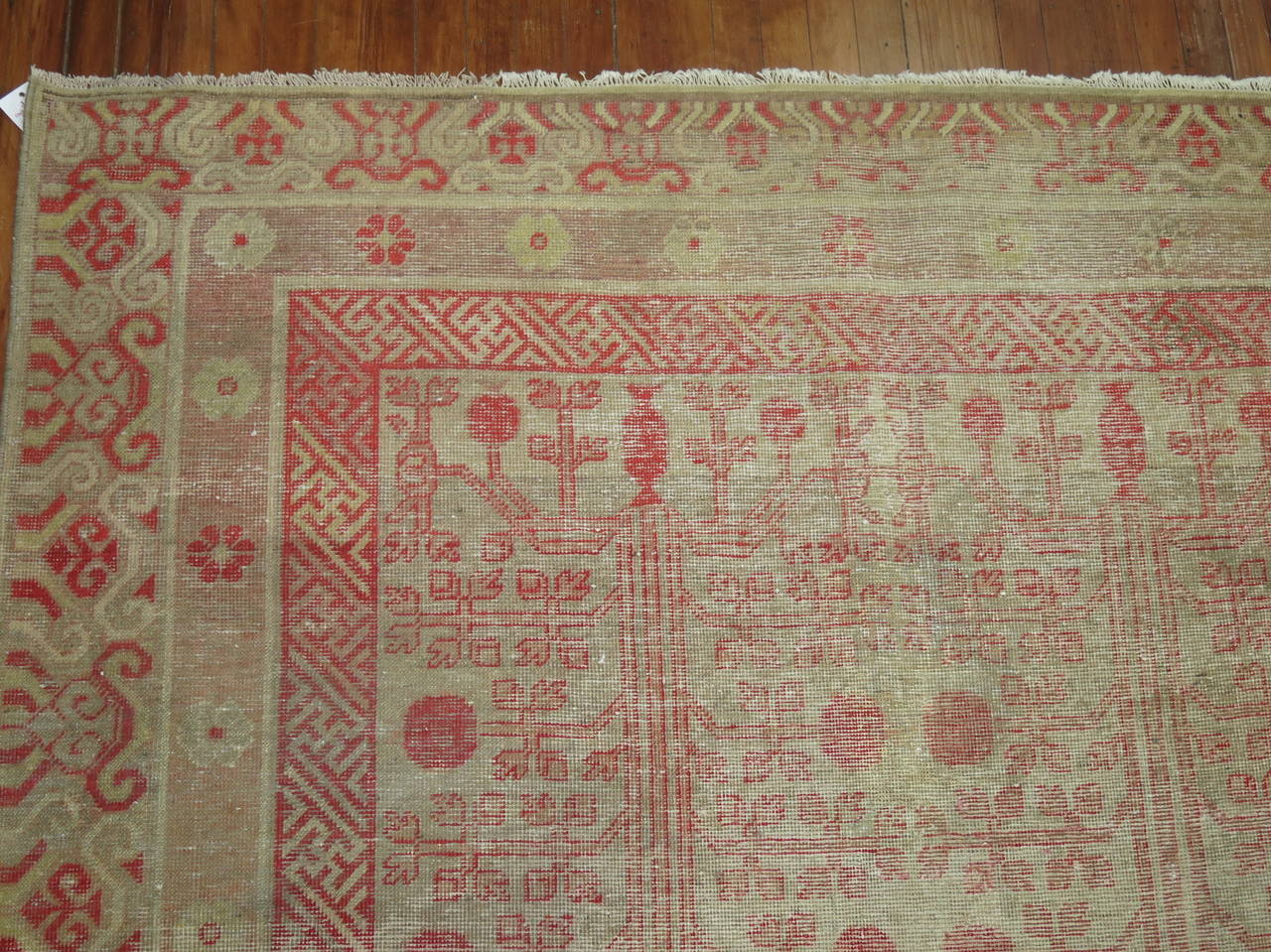 East Turkestani Vintage Khotan Rug