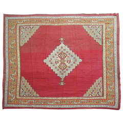 Antique Oushak Kilim 10