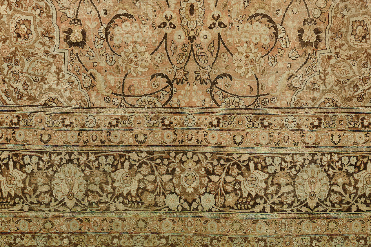 20th Century Elegant Palace Size Antique Persian Tabriz For Sale