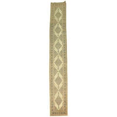 Antique Persian Tabriz Runner 3