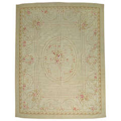 Antique French Aubusson Carpet 1