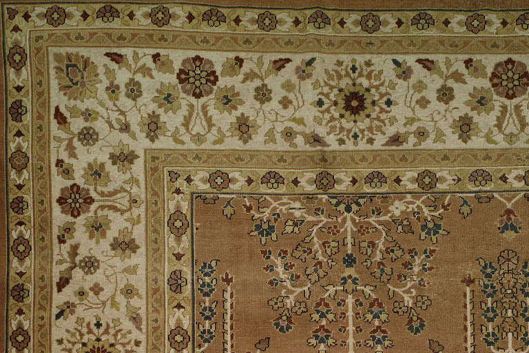 Tabriz Zabihi Collection Palace Size Indian Rug For Sale