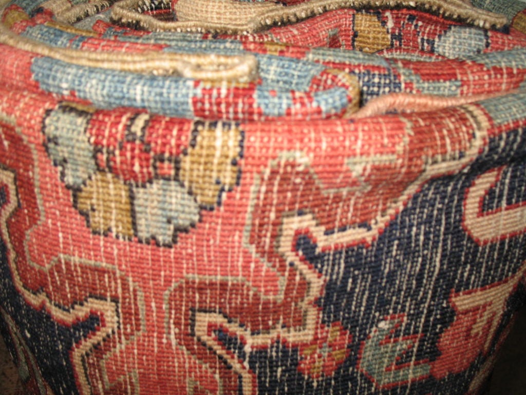 Hand-Woven Persian Serapi Oversize Carpet For Sale