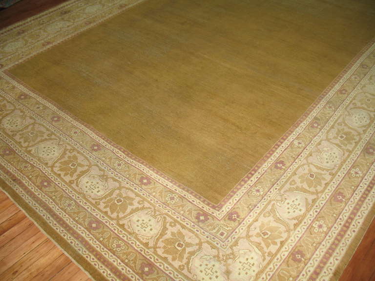 Antique Indian Amritsar Rug For Sale 1