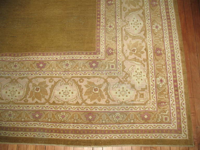 Tapis indien antique d'Amritsar Excellent état - En vente à New York, NY