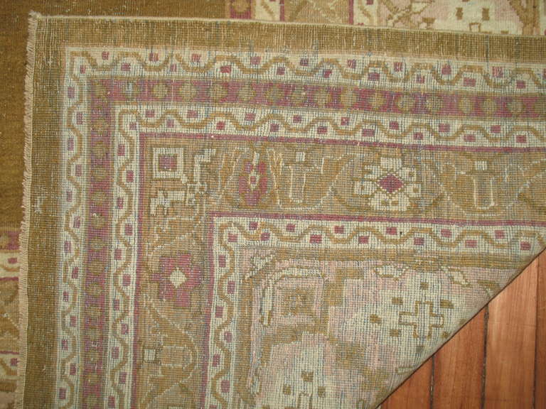 Wool Antique Indian Amritsar Rug For Sale