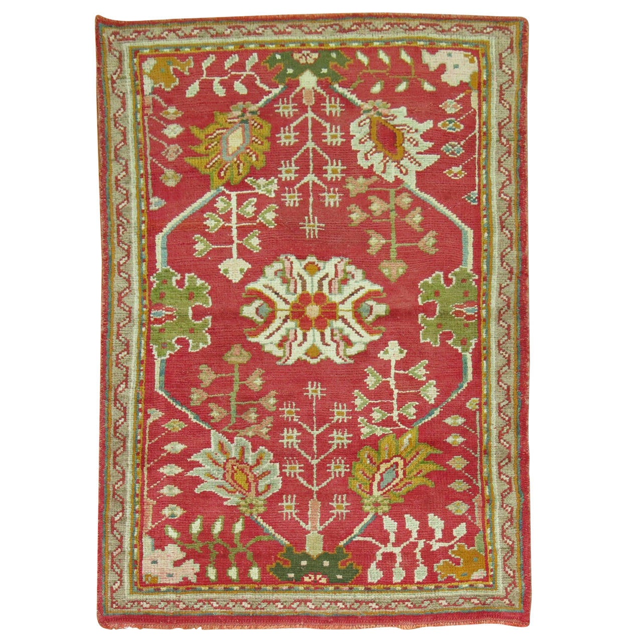 Turkish Oushak Carpet For Sale at 1stdibs