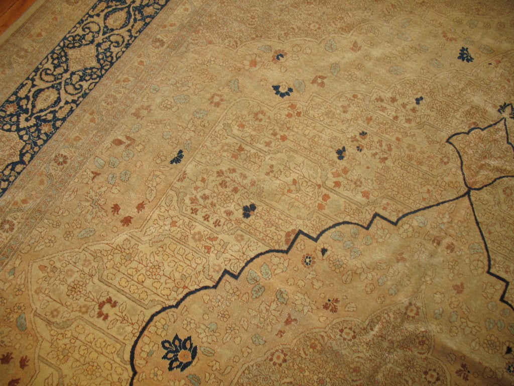 Persian Antique Tabriz Rug For Sale