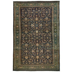Antiker persischer Bibikabad-Teppich