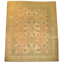 Antique Persian Tabriz Rug 7