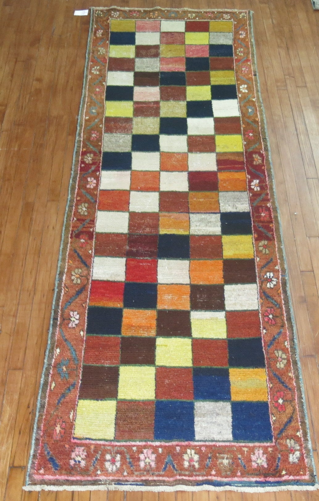 A 2nd quatrer of the 20th century Persian Gabbeh Runner

rug no. 30419
Size 3' 4