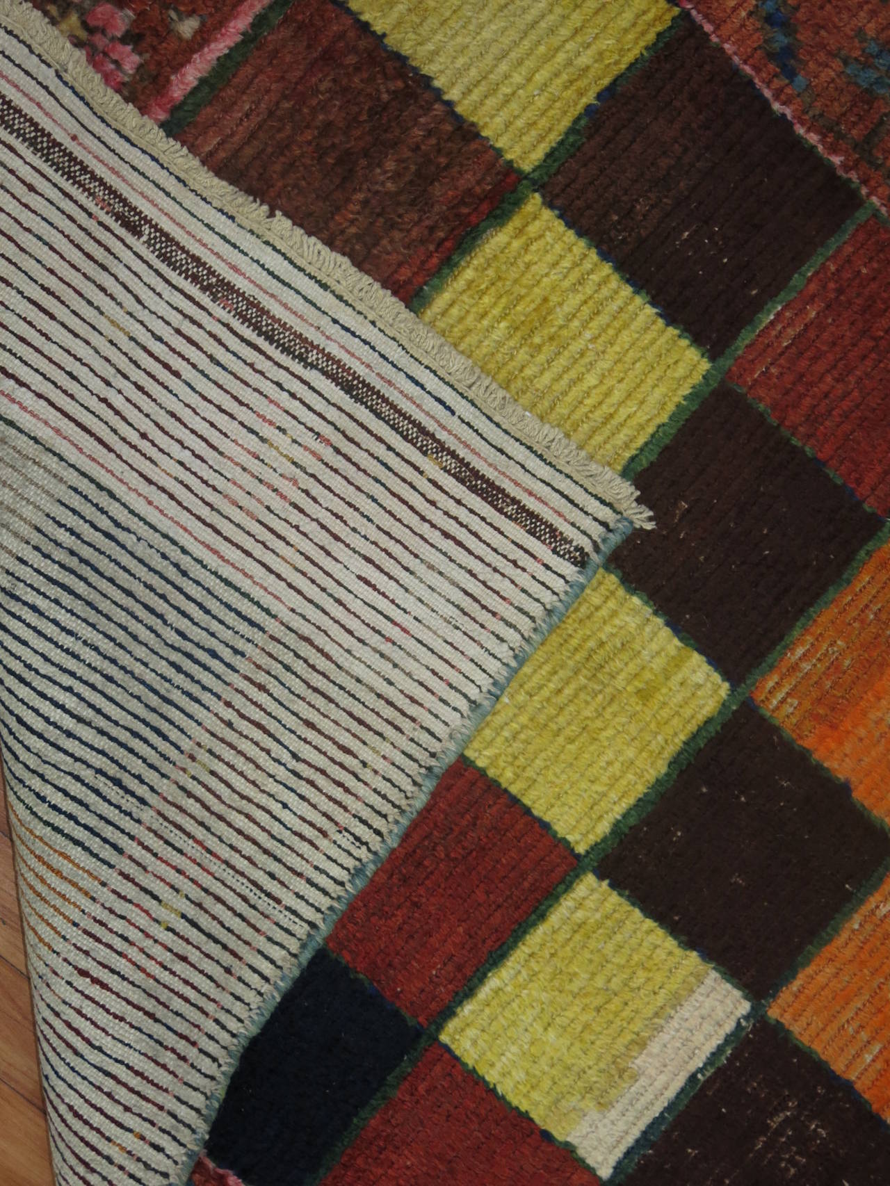 Runner persiano vintage Gabbeh in vendita 1