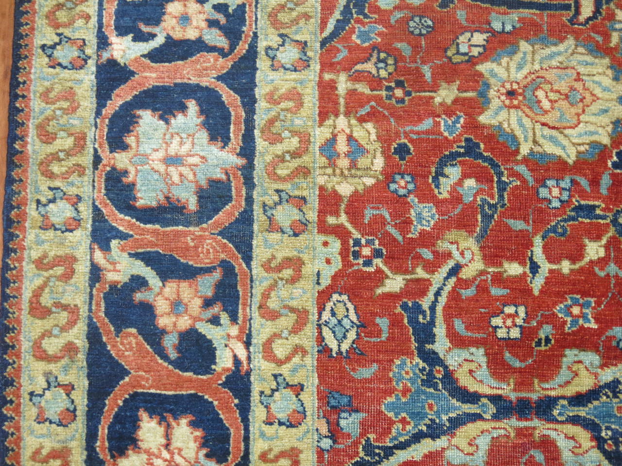 Classical Roman 19th Century Antique Persian Tabriz For Sale