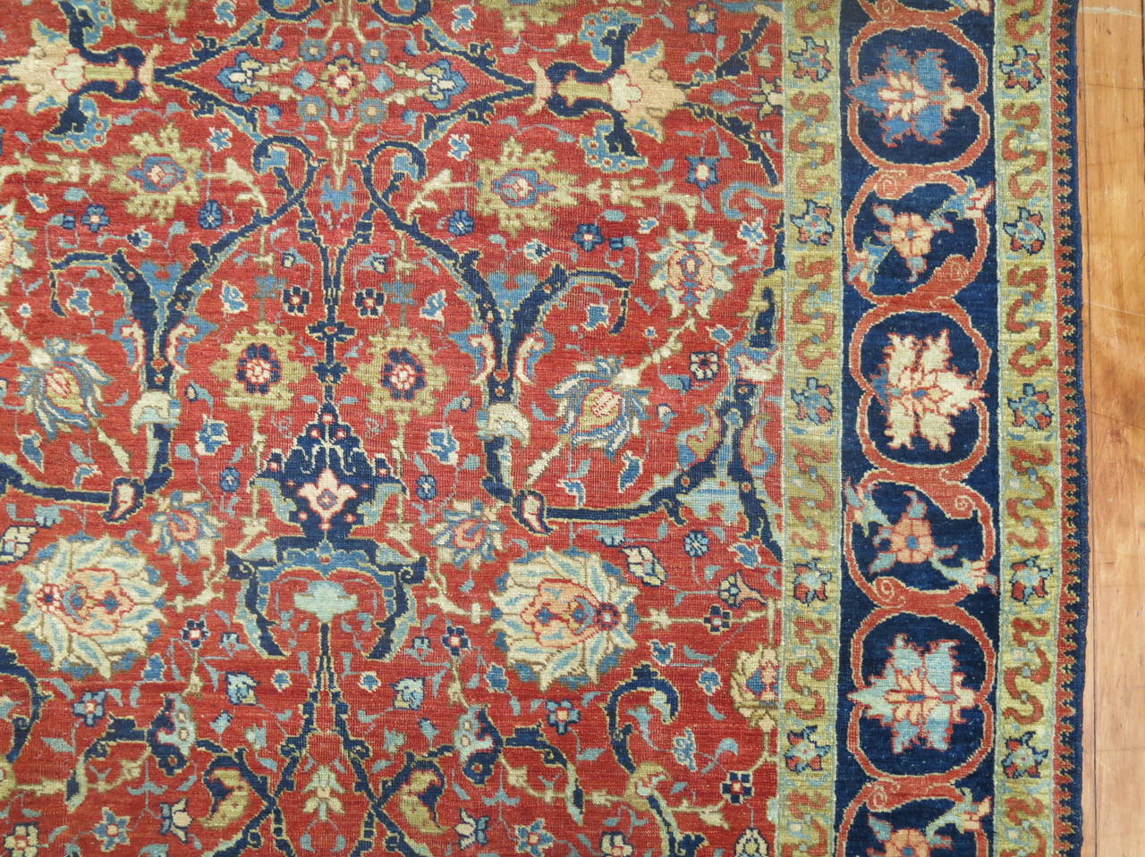 19th Century Antique Persian Tabriz For Sale 1