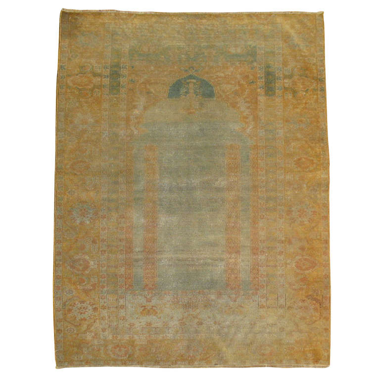 Turkish Keysari Prayer Rug at 1stDibs