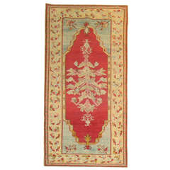 Antique Turkish Melas Rug