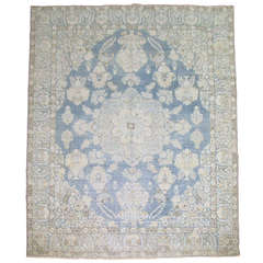Light Blue Antique Persian Rug