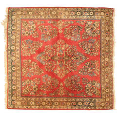Persian Square Sarouk Carpet