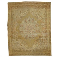 Gold Antique Turkish Sivas Rug