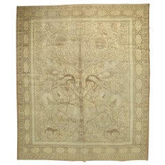 Antique Persian Tabriz Pictorial 7