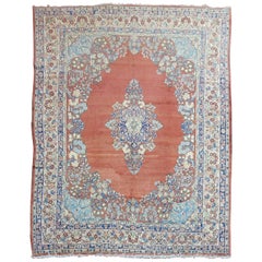 Room Size Antique Persian Sarouk Rug