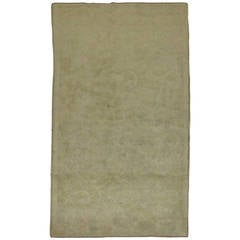 Vintage Turkish Oushak Carpet 7