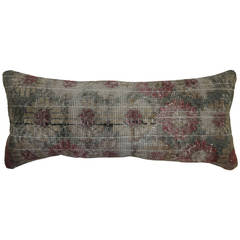 Lumbar Turkish Floral Rug Pillow