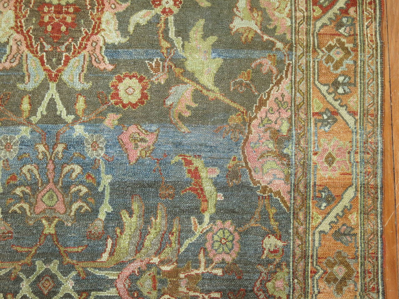 Antique Persian Malayer Rug In Good Condition In New York, NY