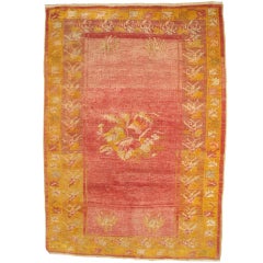 Antique Turkish Melas Rug