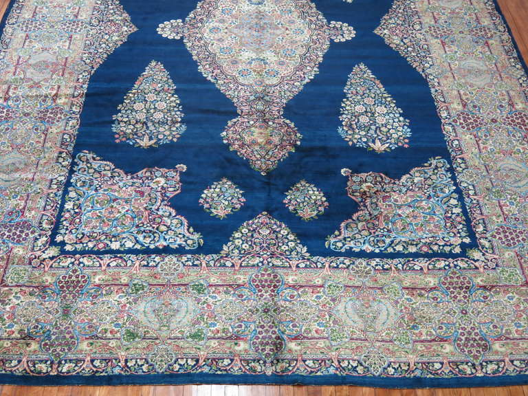 Antique Kirman Rug