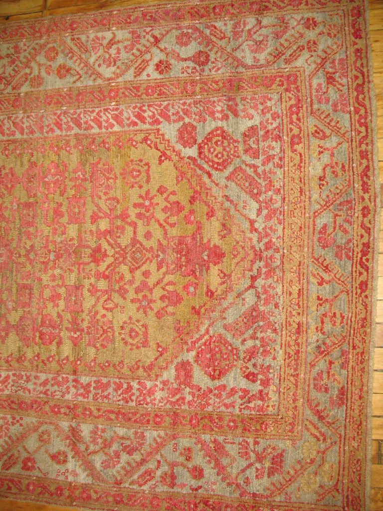 Antique Turkish Kula Rug