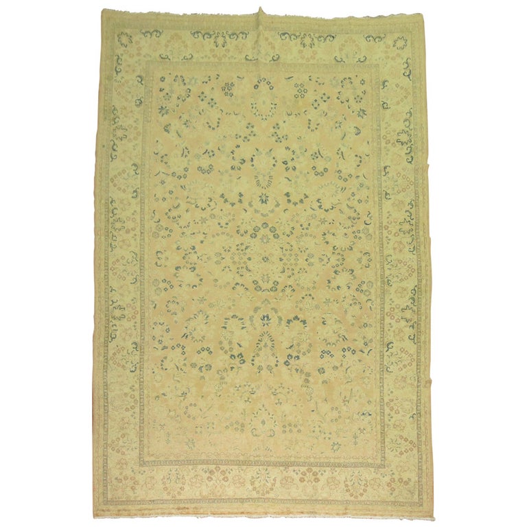 Tapis persan beige rouge noir 310X430 cm