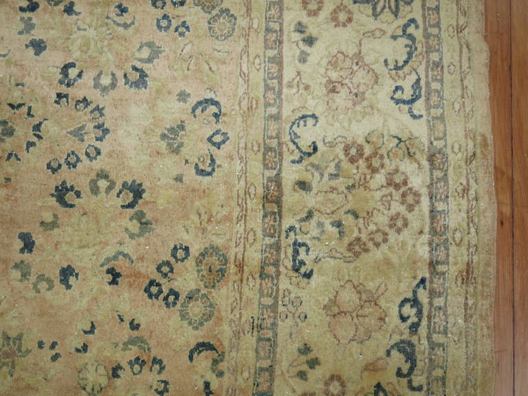 20th Century Persian Floral Rug For Sale