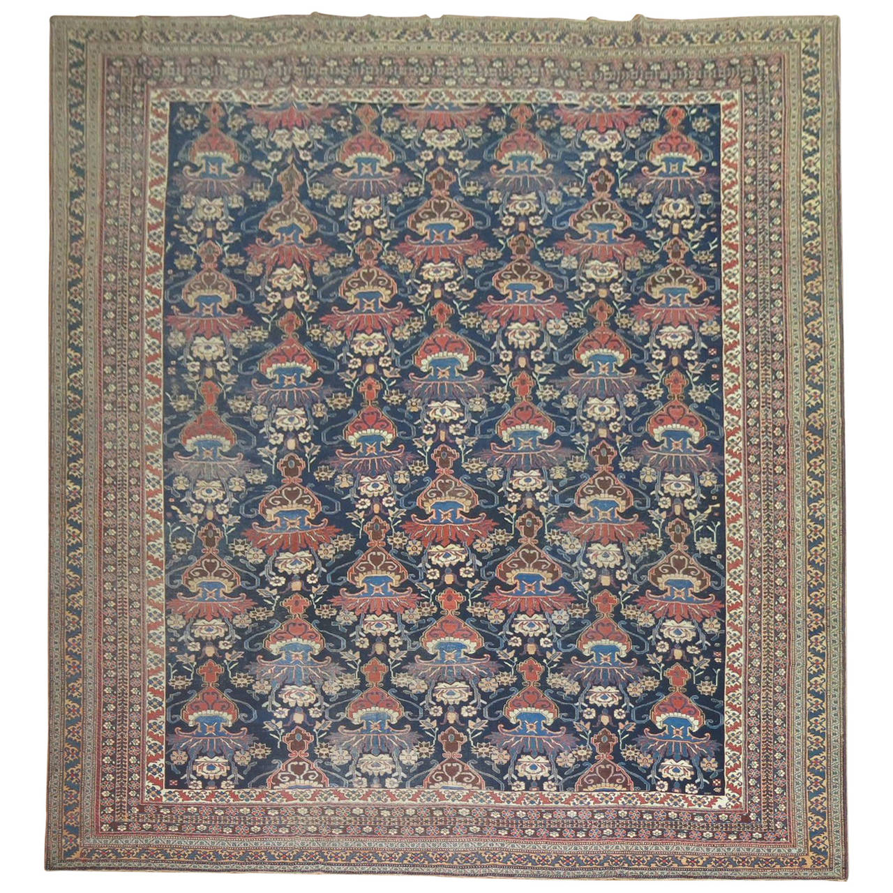 Antique Persian Afshar Oversize Rug For Sale at 1stdibs