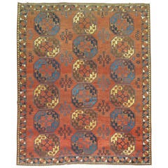 Antique Ersari Turkmen Rug 1