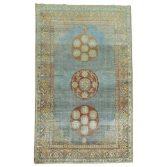 Blue Antique Khotan Rug