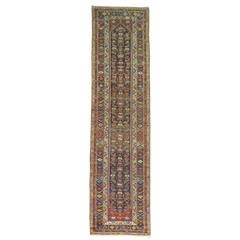 Navy Persian Runner from Malayer 11