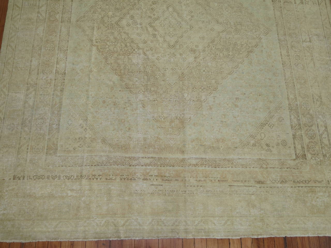 Cotton Antique Khotan Samarkand Gallery-Size Rug