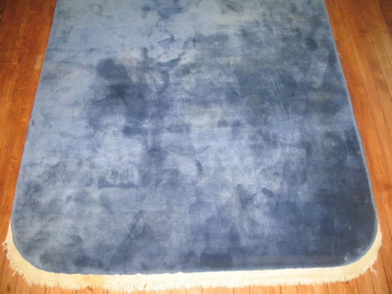 Blue Chinese Rug In Good Condition In New York, NY
