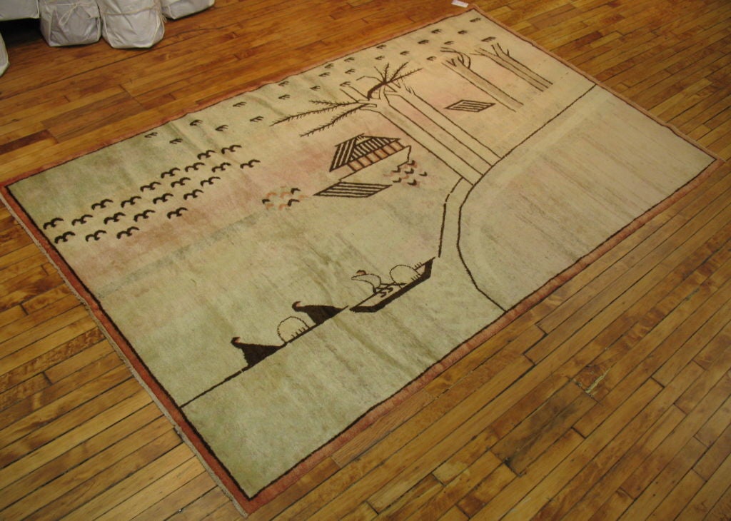 Antique Samarkand Rug