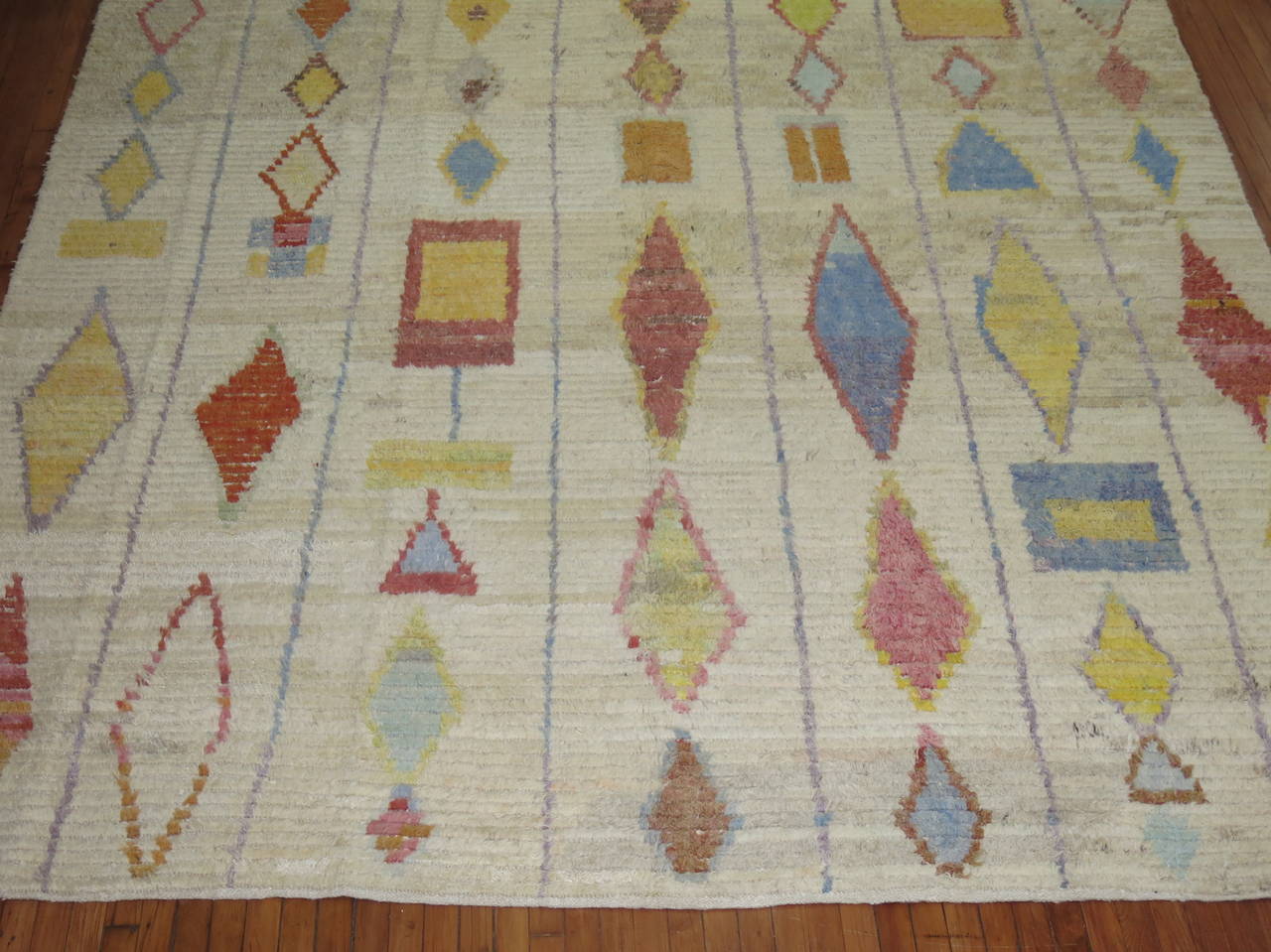 Vintage Turkish Tulu Carpet 4