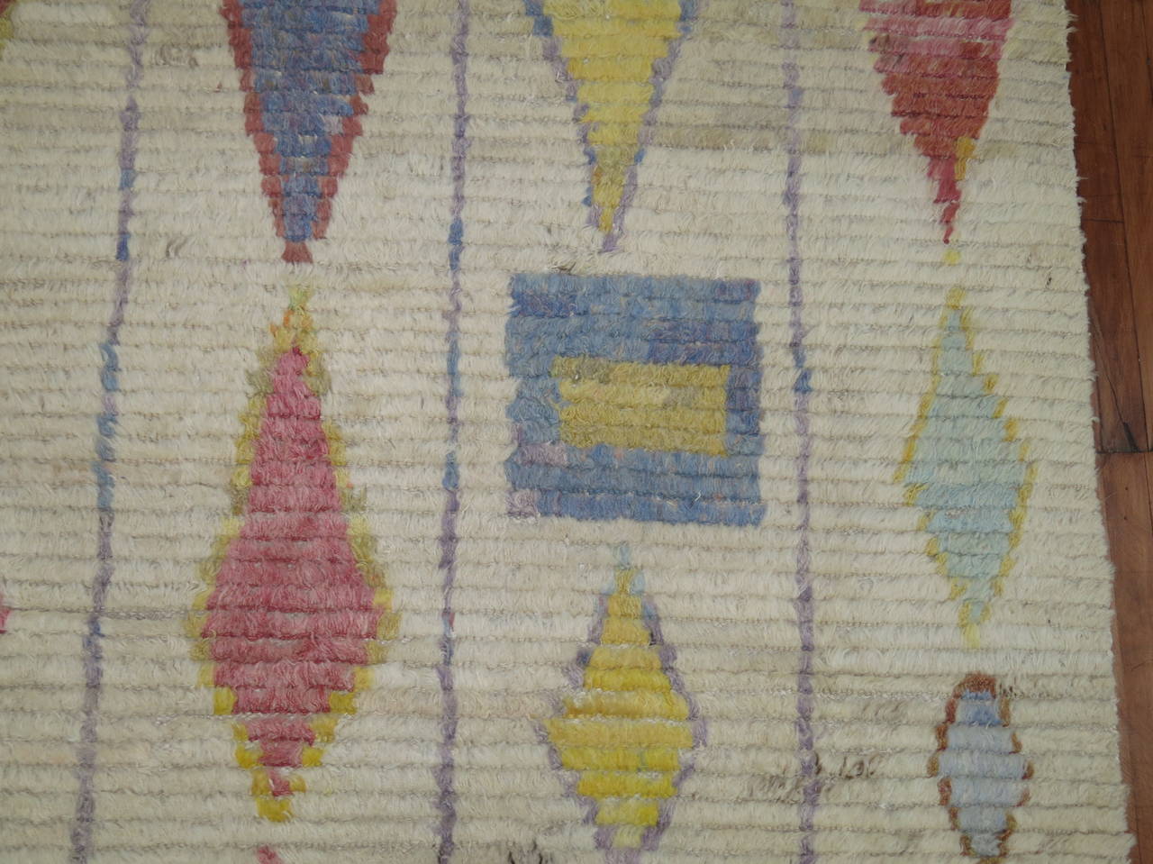 20th Century Vintage Turkish Tulu Carpet