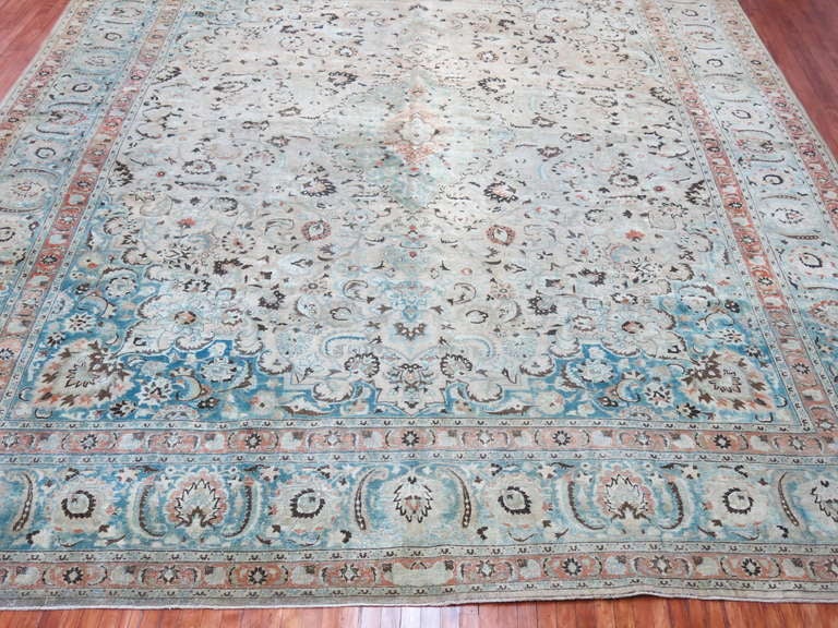 Antique Persian Meshed Rug