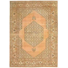 Antique Persian Tabriz Rug 12