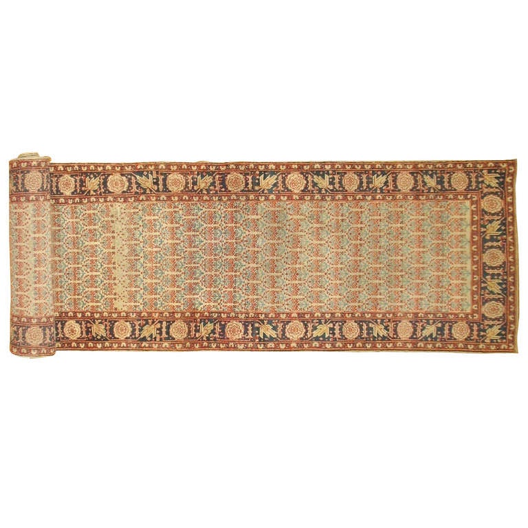 Zabihi Colección Tabriz Marfil Haji Jalili Alfombra Persa Fina en Bueno estado para la venta en New York, NY