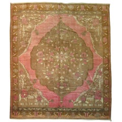 Pink Turkish Kars rug